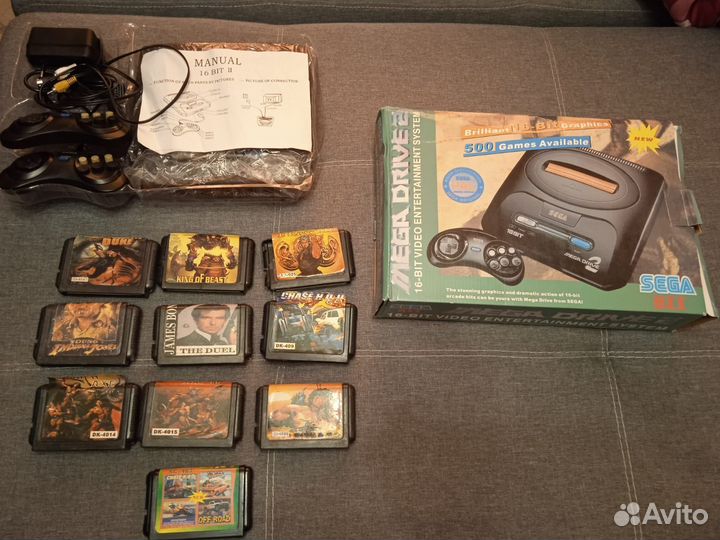 Игровая приставка sega mega drive 2