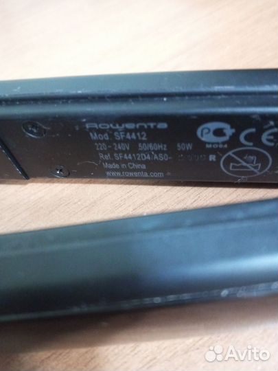 Выпрямитель для волос rowenta