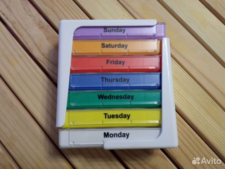 Таблетница на неделю
