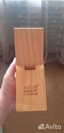 Подставка для ножей дерево