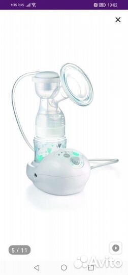 Электрический молокоотсос Canpol Babies