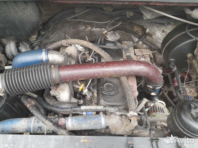 Свап мотора на газель.От нисан атлас с кпп