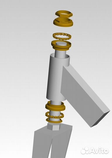 Комплект подшипников для kugoo s3