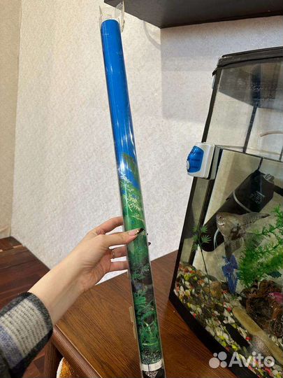 Аквариум с рыбками бу