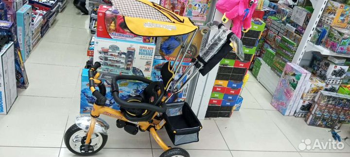 Велосипед коляска новый