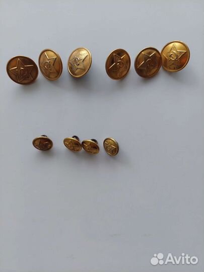 Военные пуговицы СССР