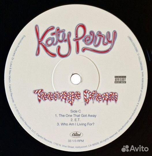 Винил Katy Perry – Teenage Dream (2LP)