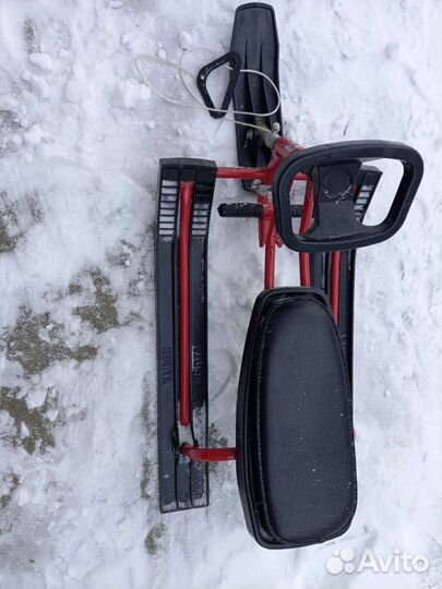 Снегокат рулевой