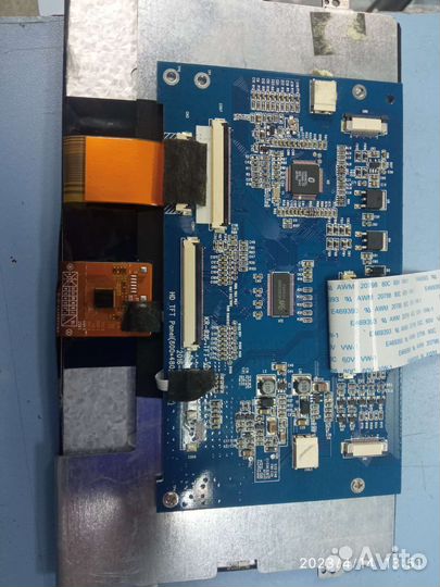 Дисплей сенсорный от андроид магнитола prado