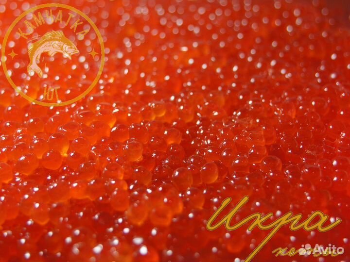 Красная икра кеты