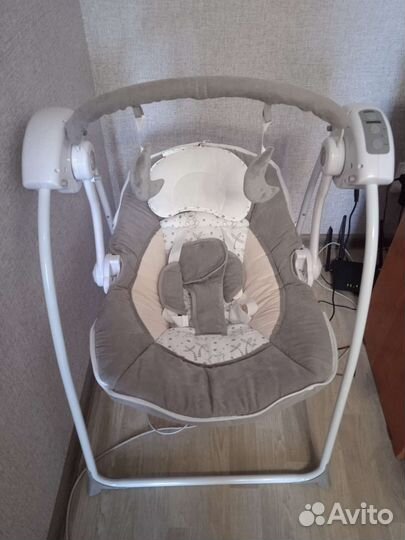 Детские качели Электрокачели Pituso Villena Grey