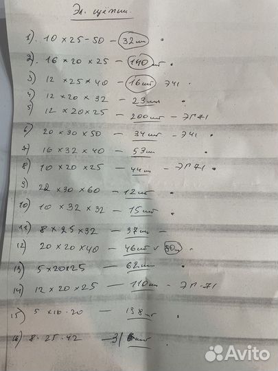 Щетка медная графитовая е71 10х32х32