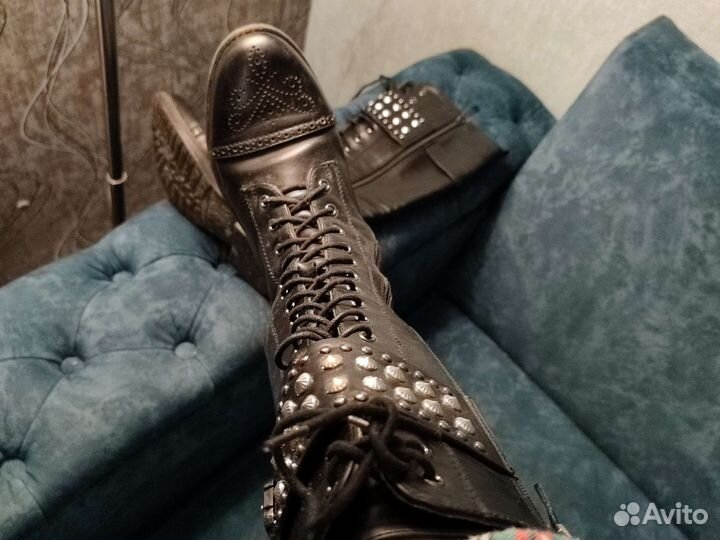 Сапоги демисезонные для девочки 34