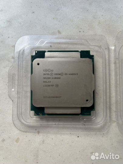 Процессор Intel Xeon E5-2620v4, E5-4669v3