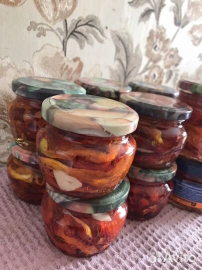 Вяленые помидоры, томатный сок