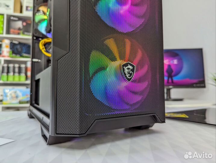 Игровой компьютер 12/24 ядер, DDR4 16GB, SSD, 500W