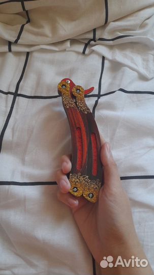 Деревянный нож бабочка