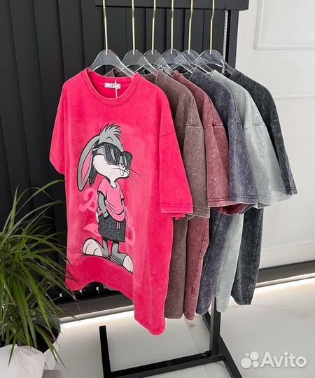 Футболка женская оверсайз