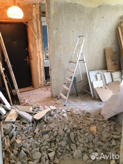 Демонтаж,слом стен,балконов