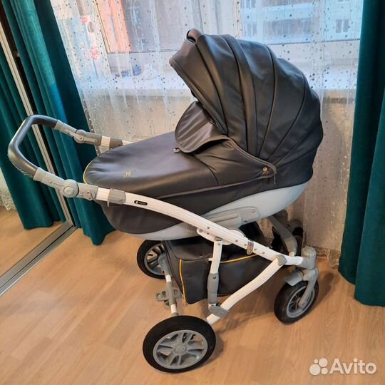 Коляска camarelo 3 в 1 Sirion Eco (экокожа)