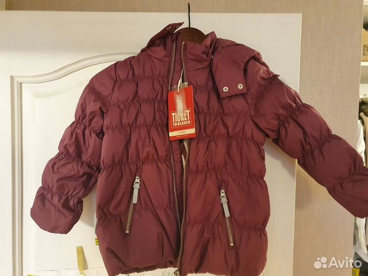 Пуховик для девочки Ticket to heaven рост 110