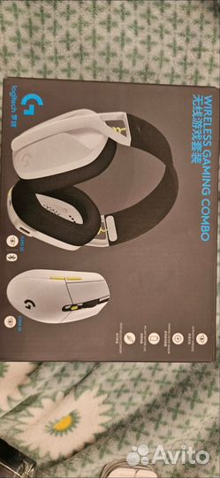 Игровой набор logitech, мышь G304 и наушники G435