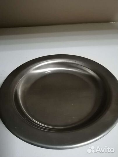 Тарелка нержавейка СССР