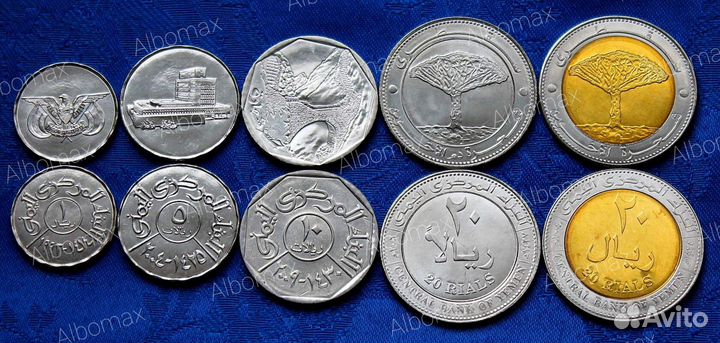 Наборы монет Азии - Филиппины,Мальдивы,Ирак,Оман
