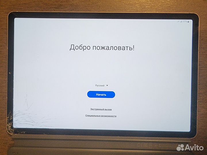 Samsung galaxy tab s6 битый экран