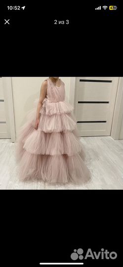 Платье для девочки 128