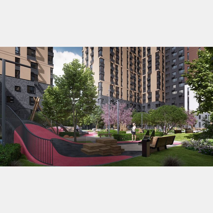 2-к. квартира, 52,1 м², 6/17 эт.