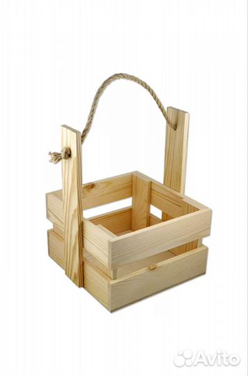 Коробка подарочная деревянная