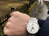 Швейцарские часы Claude Bernard 63003 Silver/White