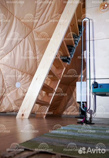 Геокупол. Утепленный шатер. Модуль для глэмпинга