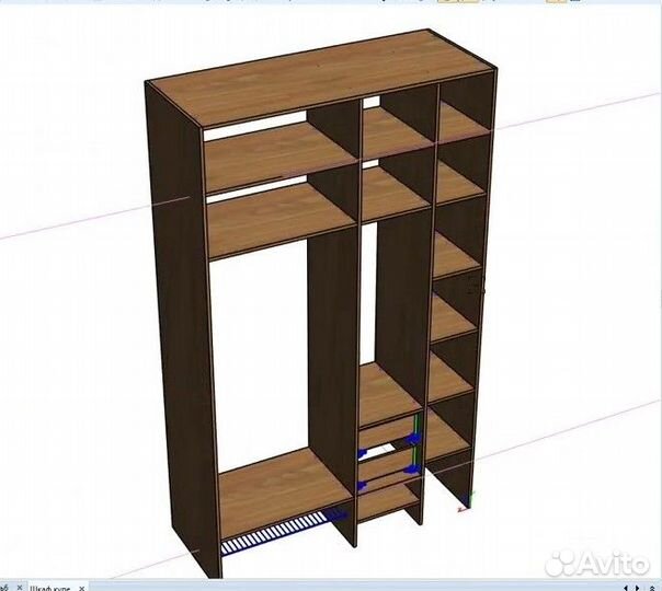 Проект в базис мебельщик для корпусной мебели