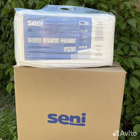 Подгузники для взрослых Seni 3 L / Есть Доставка