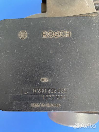 Датчик потока воздуха bosch (Бош) 0280202025