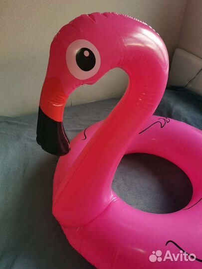 Надувной круг фламинго