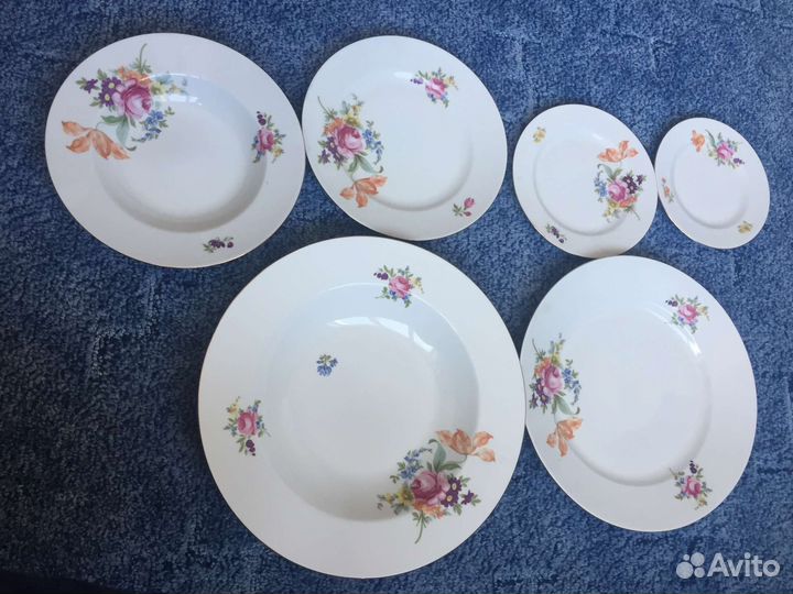 Столовый сервиз на 12 персон гдр