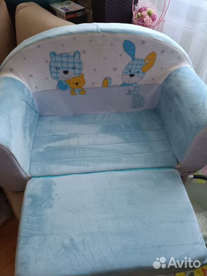 Детский диванчик раскладной игровой