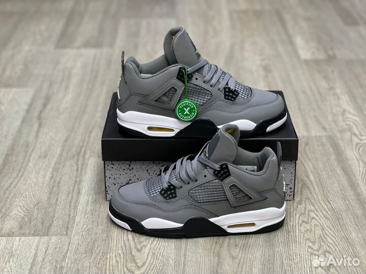 Кроссовки Air Jordan 4 Cool Grey (36-45)