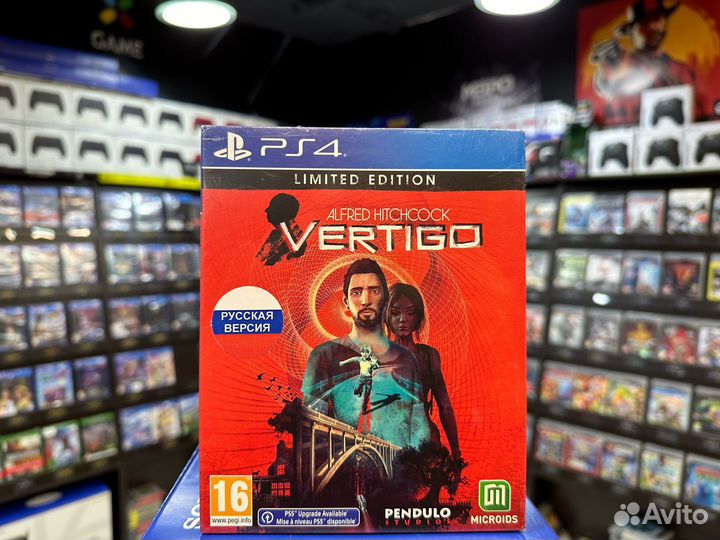Игры для PS4: Alfred Hitchcock: Vertigo Limited Ed