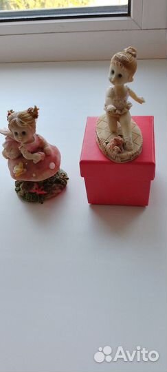 Статуэтки керамика девочка на грибочке