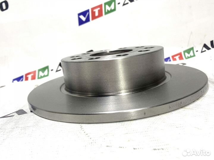 Metaco Диск тормозной VW Polo (Sed RUS), Skoda Fab