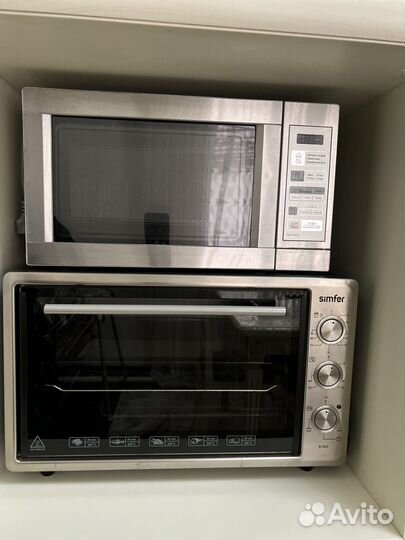 Духовой щкаф и микроволновка