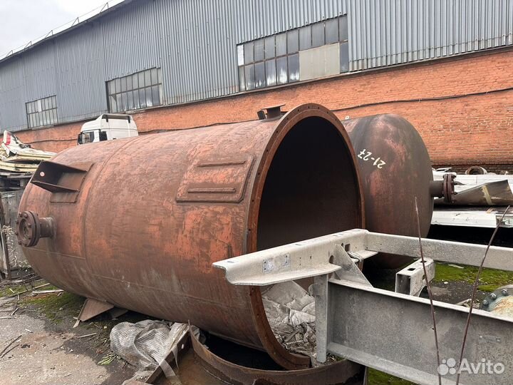 Аппарат из углеродистой стали, лопастная мешалка