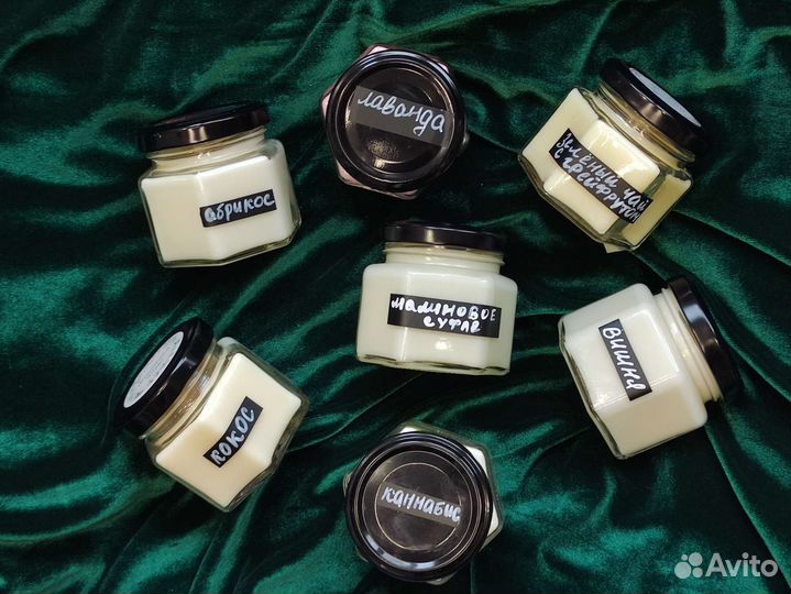 Аромасвечи ручной работы