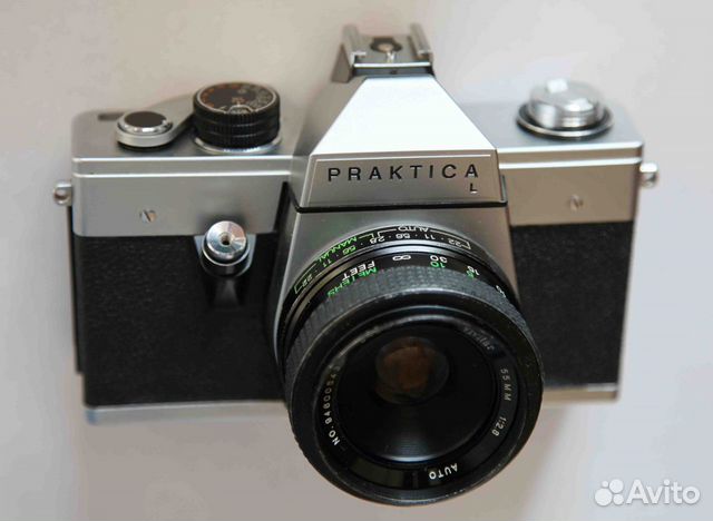 Плёночный фотоаппарат Praktica L, с объективом