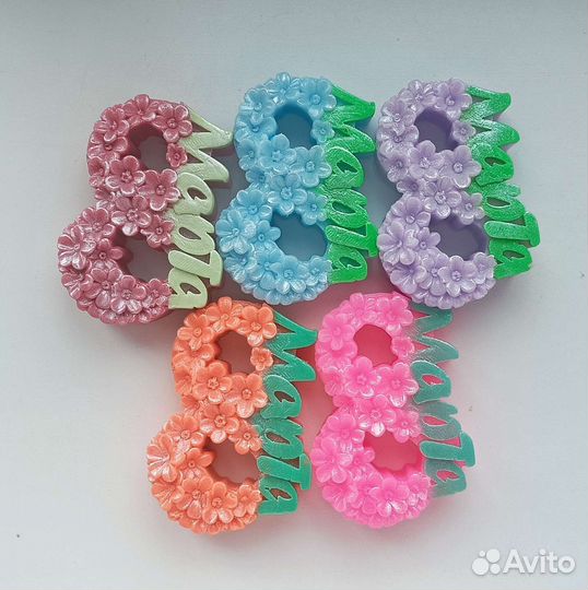 Мыло ручной работы на 8 марта