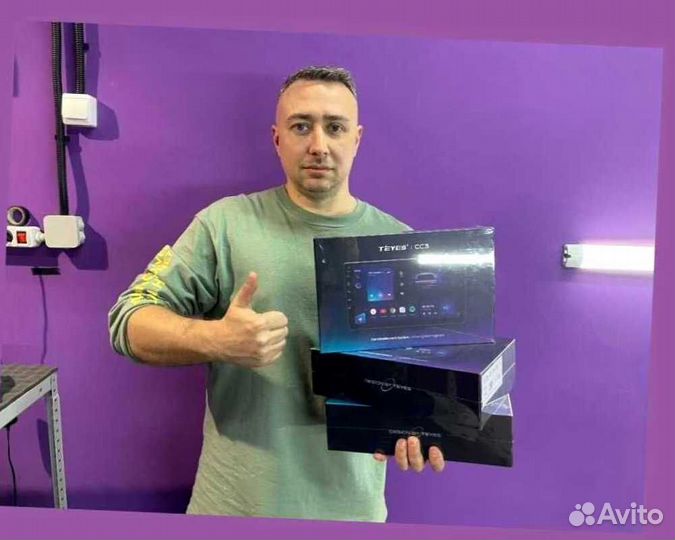 Магнитола на андройде Teyes 3/32